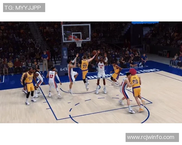 湖人队在对阵活塞的比赛中以115分的精彩表现展现球队实力与默契配合